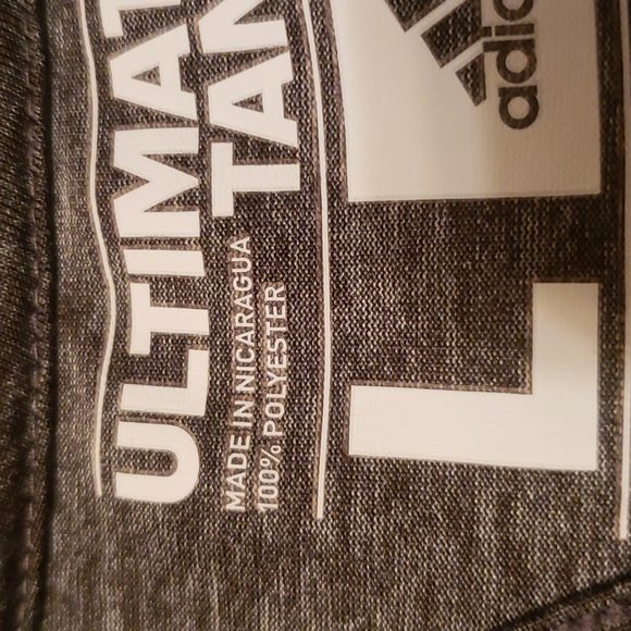 Adidas Women's Gray Ultimate Tank - Picture 4 of 10